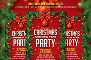 Christmas & New year Flyer Bundle, a Flyer Template by DesignWorkz (Thumbnail 2 of 5)