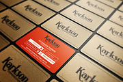 Modern Kraft Paper Business Card, a Business Card Template by Marvel (Thumbnail 2 of 4)