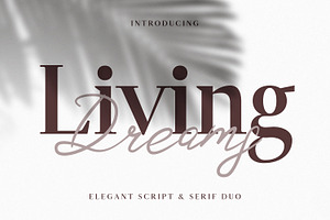 Living Dreams - Serif & Script Font