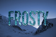 Ice Layer Styles for Photoshop, a Layer Style Add-On by Creativenauts (Thumbnail 3 of 7)