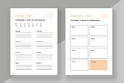 Daily Planner Layout, a Stationery Template by ContestDesign (Thumbnail 1 of 5)