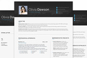 Project Manager Resume for Woman, a Resume Template by MotoCMS (Thumbnail 1 of 2)