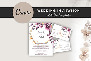 Modern Wedding Invitation