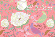 Ode to Spring- Gouache Floral Set, an Illustration by SmallHouseBigPony (Thumbnail 13 of 13)