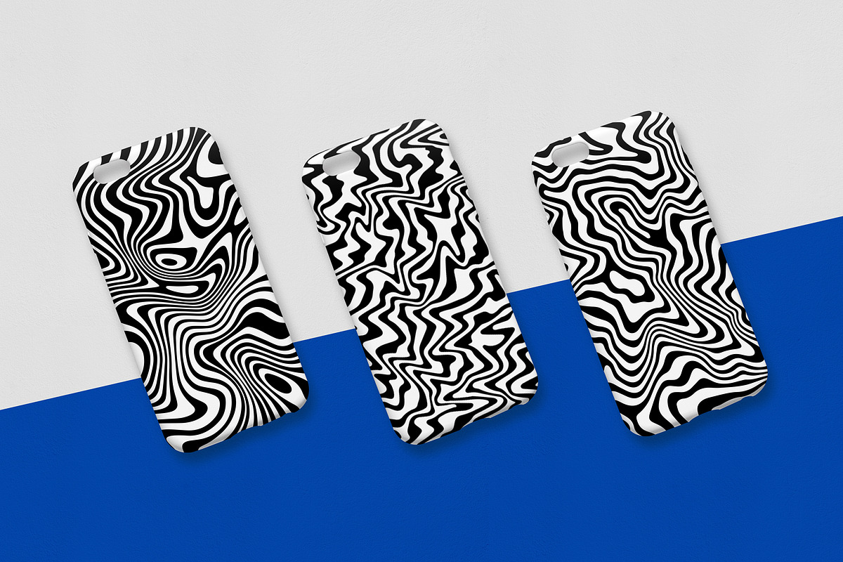 Distorted Lines Patterns, a Pattern Graphic by Briddy (Photo 3 of 8)