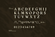 Nura Gliote Elegant Serif Font, a Serif Font by Perfectype (Thumbnail 8 of 8)