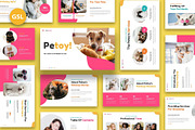 Petoy - Pet Shop Cute Google Slides, a Presentation Template by Fit-tee (Thumbnail 1 of 5)
