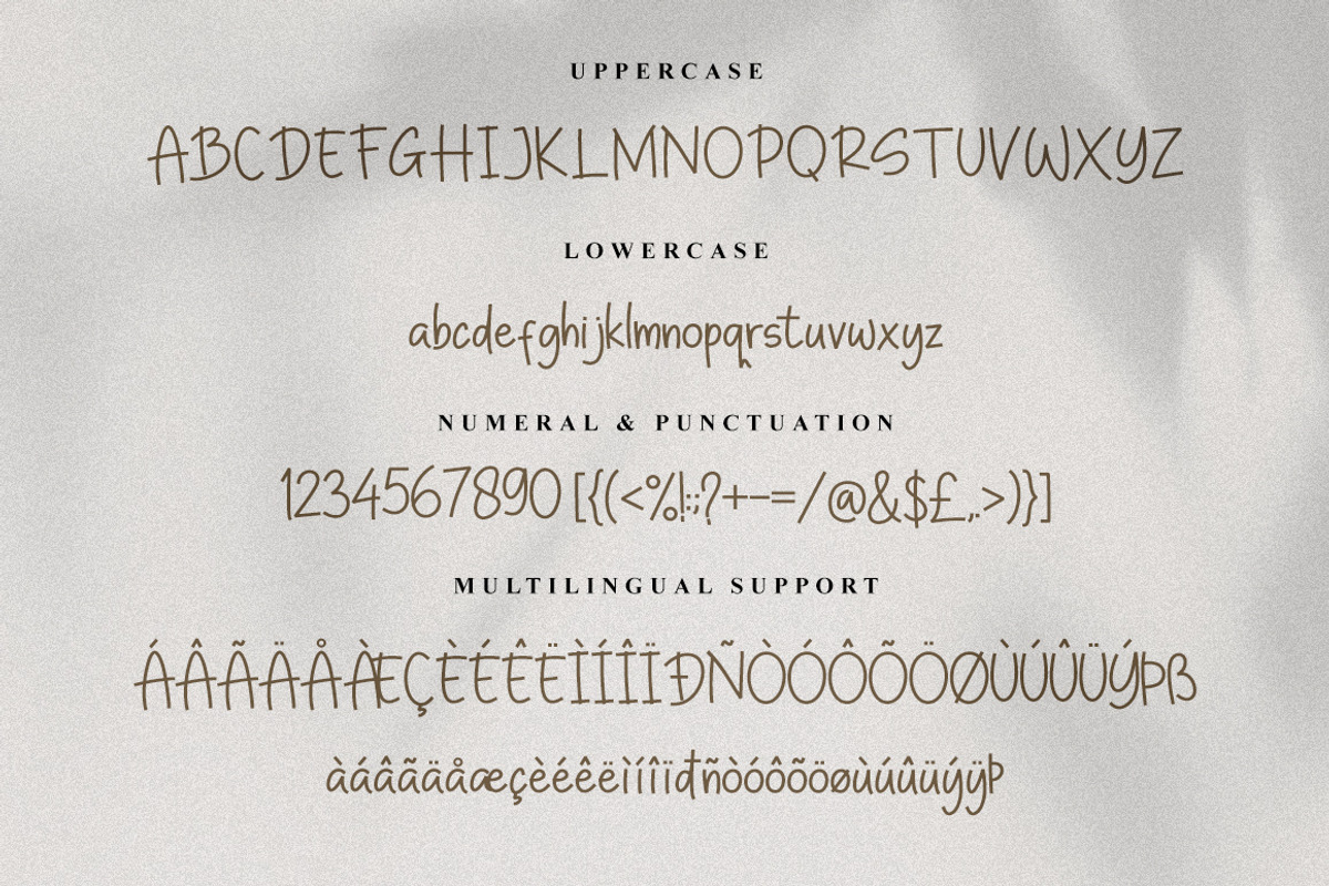 Scarcely Handwritten Font, a Handwritten Font by Heinzel Std (Photo 6 of 6)