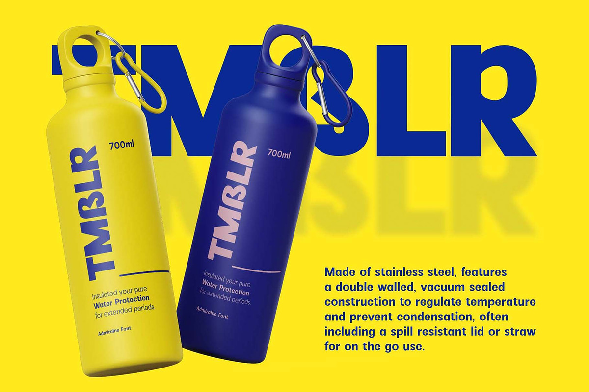 Admiralne Sans Family Font, a Sans Serif Font by Rasiorise Studio (Photo 12 of 15)