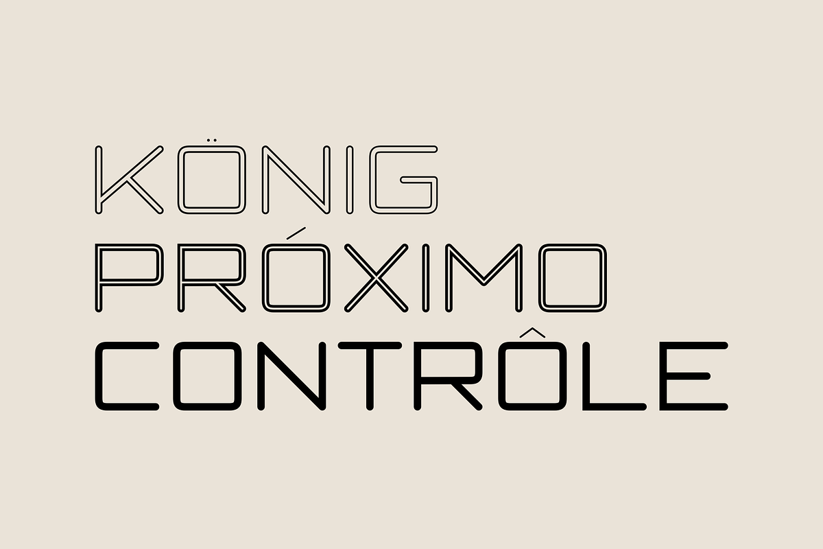 Sagoma – Font Family, a Font by Stefano Giliberti (Photo 9 of 10)