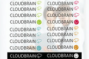 Cloud Brain Logo, a Branding & Logo Template by Luis Quesada Design (Thumbnail 4 of 6)