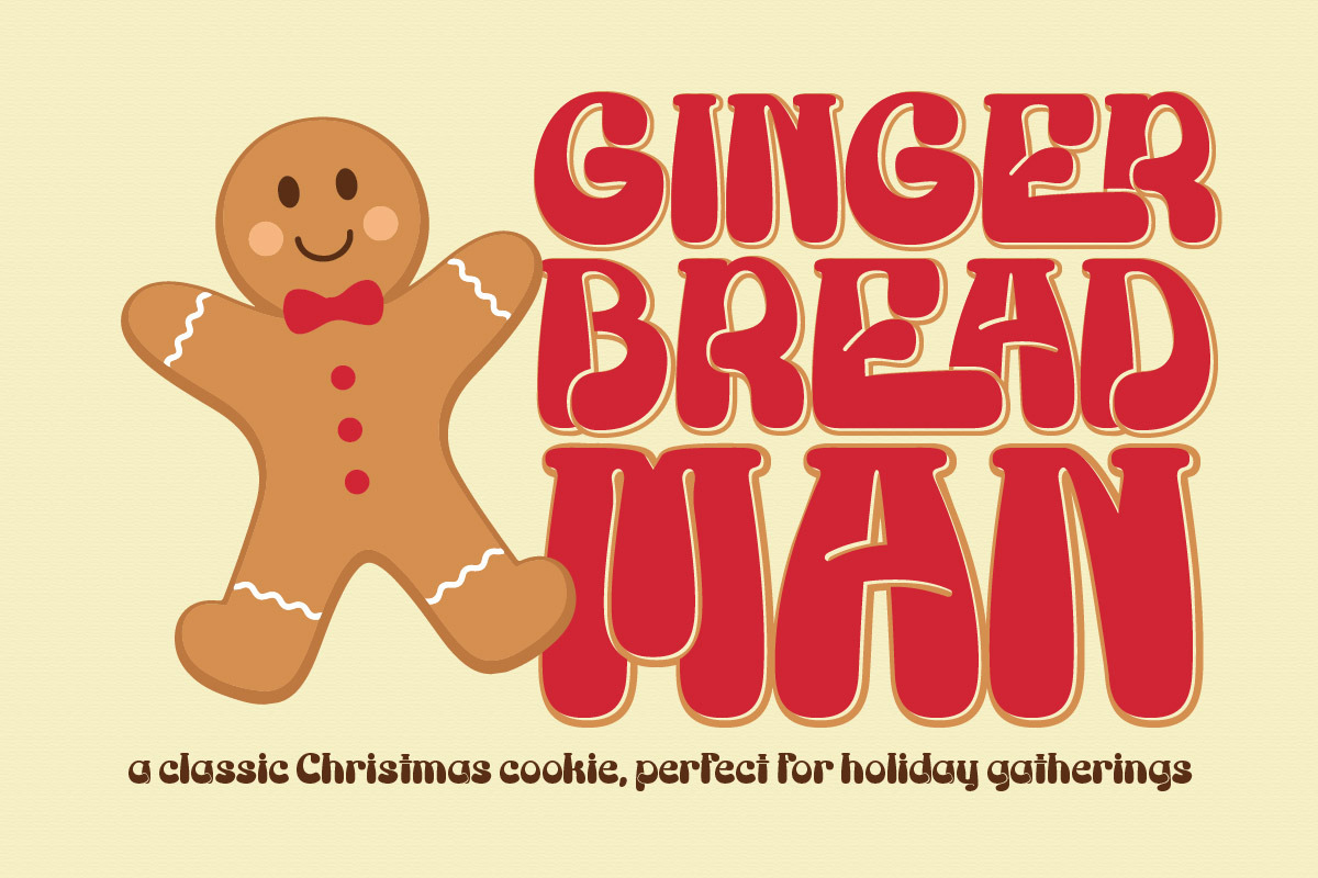 Cailane - Retro Groovy Display Font, a Sans Serif Font by twinstd (Photo 5 of 8)