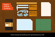 Art Supply Illustration Pack, a Work Illustration by Wingsart Studio (Thumbnail 5 of 12)