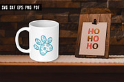 Snowflake Dog Paw Bundle, an Object Graphic by Irina Ostapenko (Thumbnail 2 of 3)