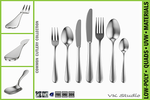 Common Cutlery Set 7 Pieces