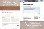 2026 Review & 2027 Planner Template, a Presentation Template by PSD templates and Photos (Thumbnail 5 of 8)