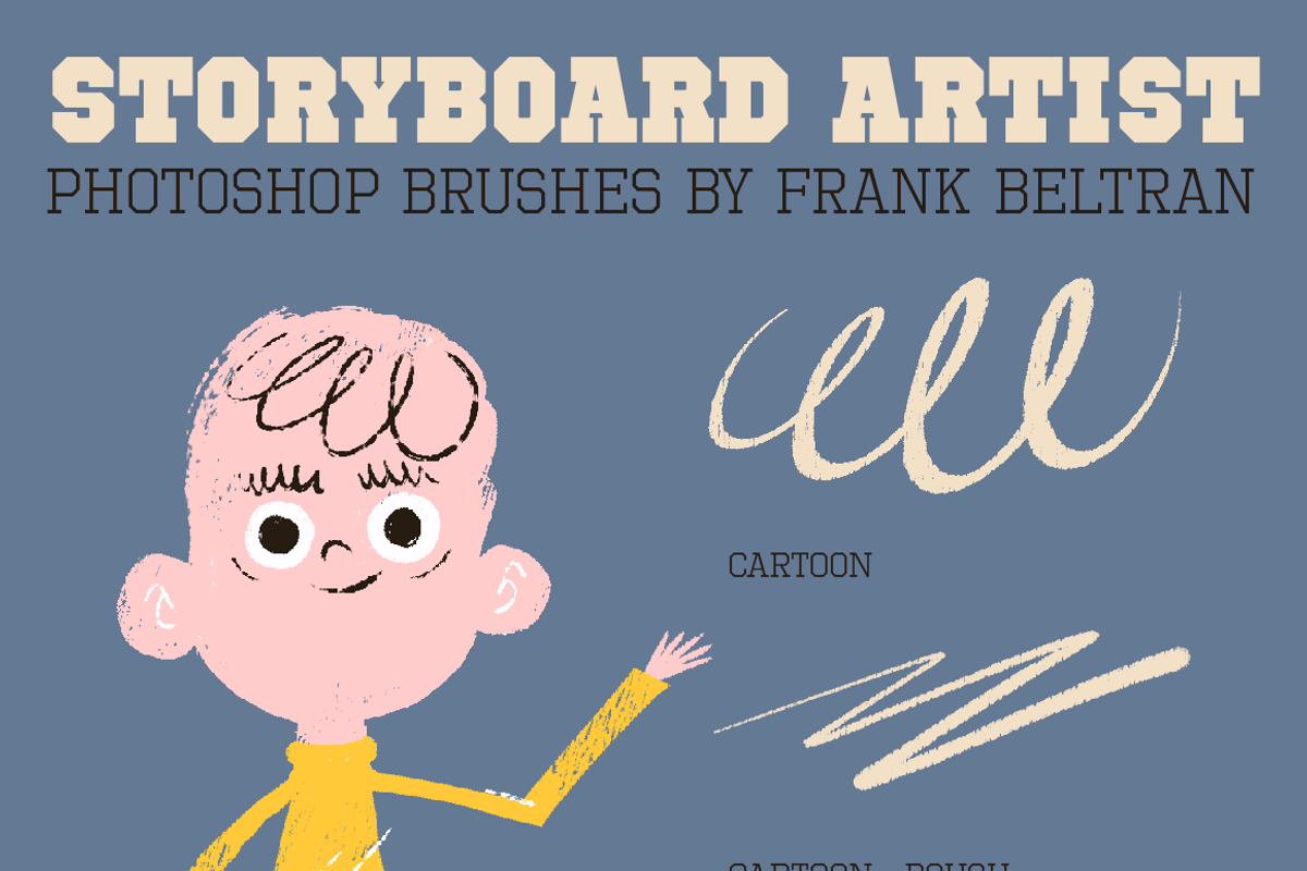 Photoshop Storyboard Artist Brushes preview 5