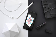 iPhone 7 Black – 7 PSD Mockups, an iPhone Mockup by hezytheme (Thumbnail 7 of 7)