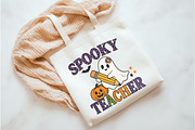 Preppy Spooky Teacher Png, Halloween, an Illustration by Watercolor design (Thumbnail 3 of 3)