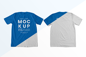 Front & Back T-Shirt Mockup