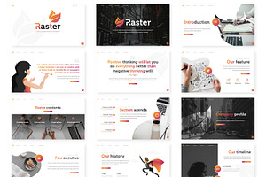 Raster - Google Slide Template