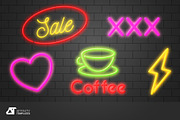 Vector Neons for Affinity Designer, an Object Graphic by Affinity Templates (Thumbnail 2 of 4)
