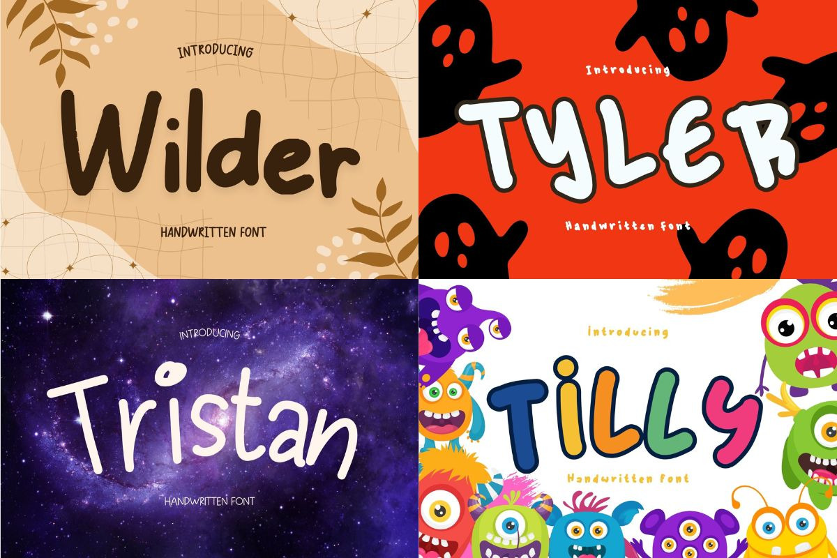 HANDWRITING & DISPLAY FONT BUNDLE, a Handwritten Font by Brown Cupple (Photo 5 of 6)
