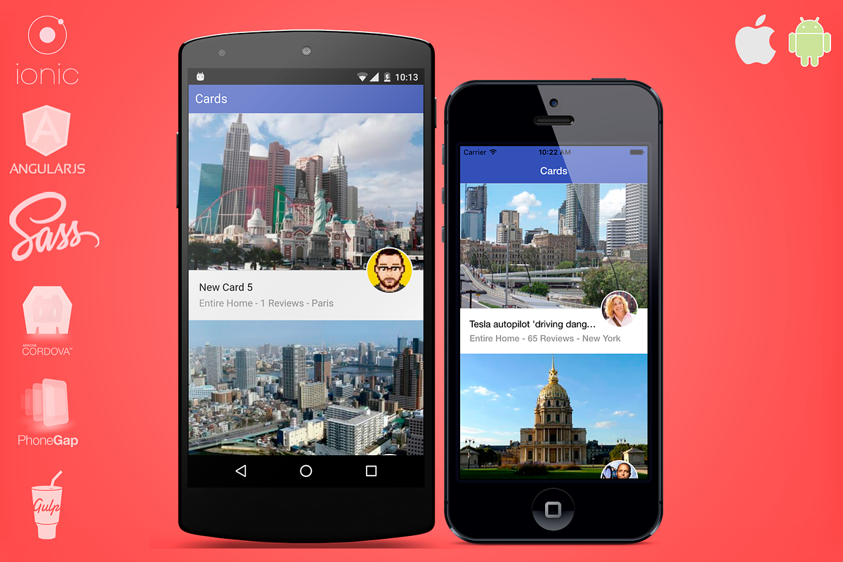 Card3 - Ionic Card Component, a HTML Template by IonicThemes (Photo 2 of 3)