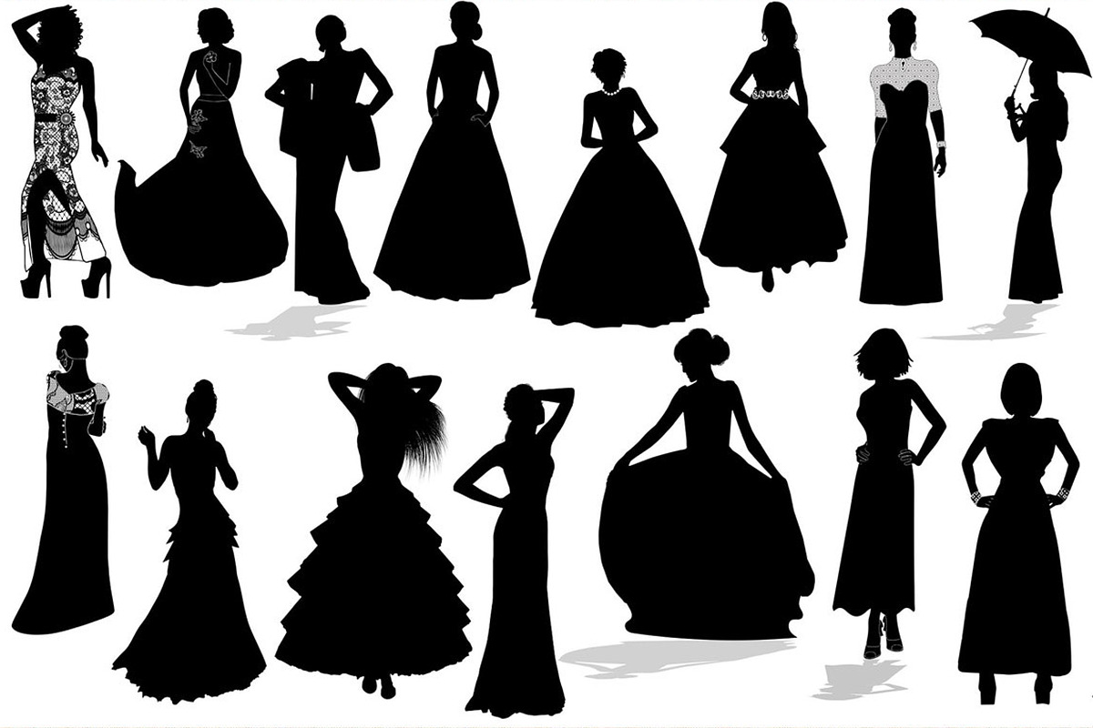 Formal Dressed Women AI Vector PNG, an Illustration by FrankiesDaughtersDesign (Photo 3 of 8)