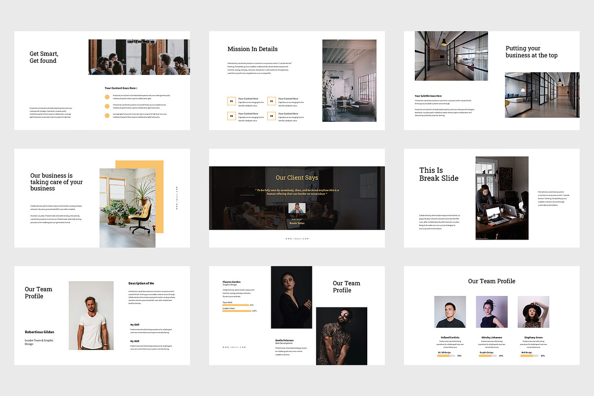 Igili : Shared Office Google Slides, a Presentation Template by Punkl Camp (Photo 3 of 9)
