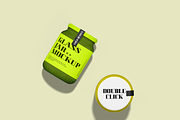 Glass Jar Mockup, a Packaging Mockup by Bartama Graphic (Thumbnail 3 of 3)