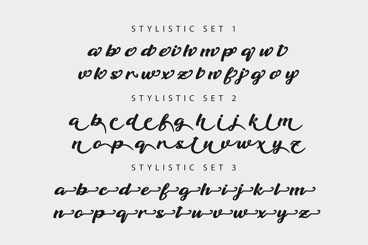 Retroday, a Script Font by StudioRz (Photo 6 of 8)