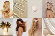 Summer Hair + Calm Beach Images, a Beauty & Fashion Photo by Make Stories Studio (Thumbnail 6 of 7)