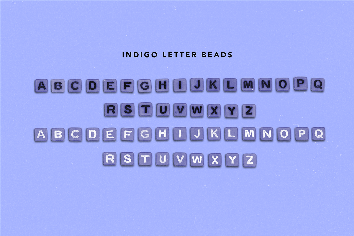 Color Letter Beads - Alphabet Font, a Font by Dynamo Ultima (Photo 13 of 20)