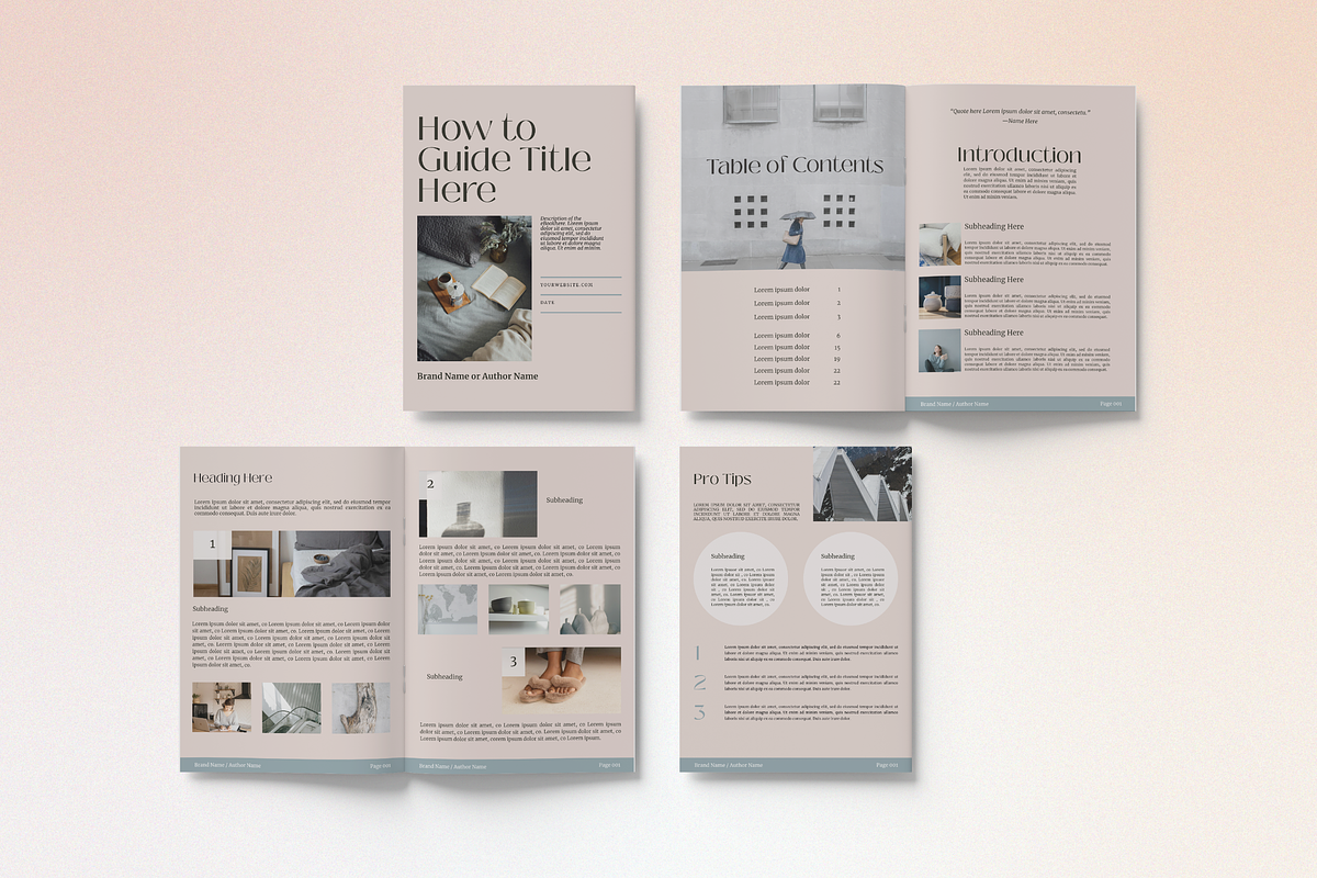 D A W N | Guidebook Canva Template, a Templates & Theme by Hayes Edit Studio (Photo 9 of 12)