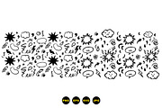 Hand Drawn Doodle Clipart Set, an Illustration by designvectx (Thumbnail 3 of 3)