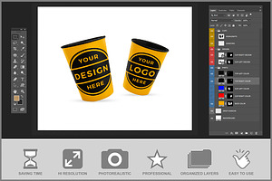 Cup Mockup PSD