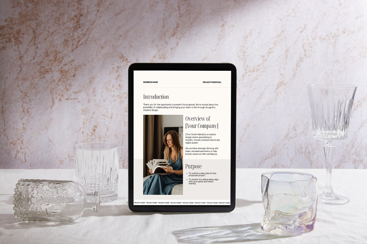 Project Proposal Canva Template preview 6