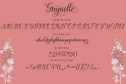 Gaynelle Script, a Script Font by Strong.co (Thumbnail 6 of 10)
