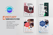 Notary Service Flyer Canva Template, a Flyer Template by DesignOriel (Thumbnail 1 of 5)