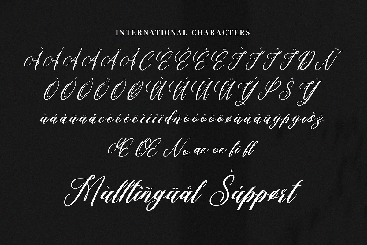 Faustina Calisten, a Script Font by Goresan Studio (Photo 11 of 15)
