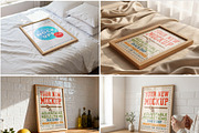 62 Poster Frame Mockup Bundle, a Mockup by DesignRocket (Thumbnail 2 of 14)
