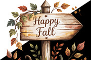 Cozy Fall Clipart & Seasonal Designs, a Seasonal Illustration by Whimsy Brush Studio (Thumbnail 8 of 9)
