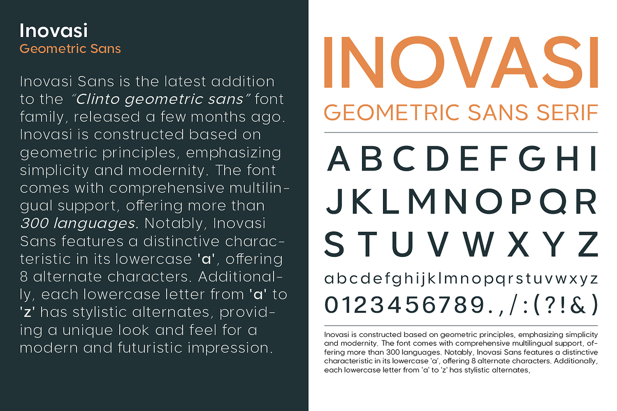 Inovasi Modern Sans Family, a Sans Serif Font by xdCreative (Photo 13 of 13)
