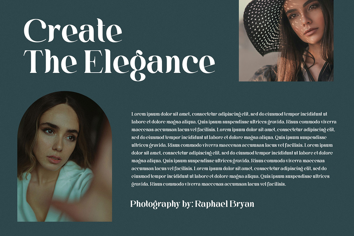 Marlica Modern Serif Font, a Serif Font by RantautypeStudio (Photo 4 of 11)