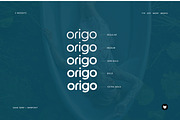 Origo Pro Modern Display Typeface, a Font by Foxtype (Thumbnail 3 of 6)