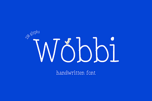 Wobbi – Playful Handwritten Serif