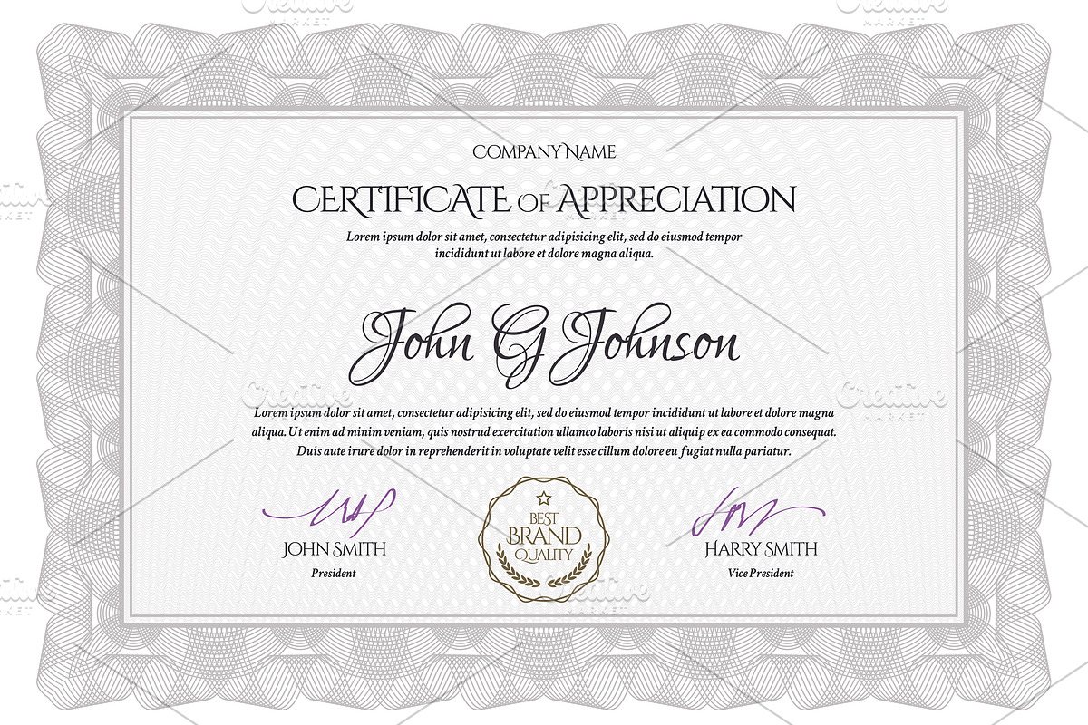 Multipurpose Template Certificate, a Stationery Template by Sunny (Photo 5 of 9)