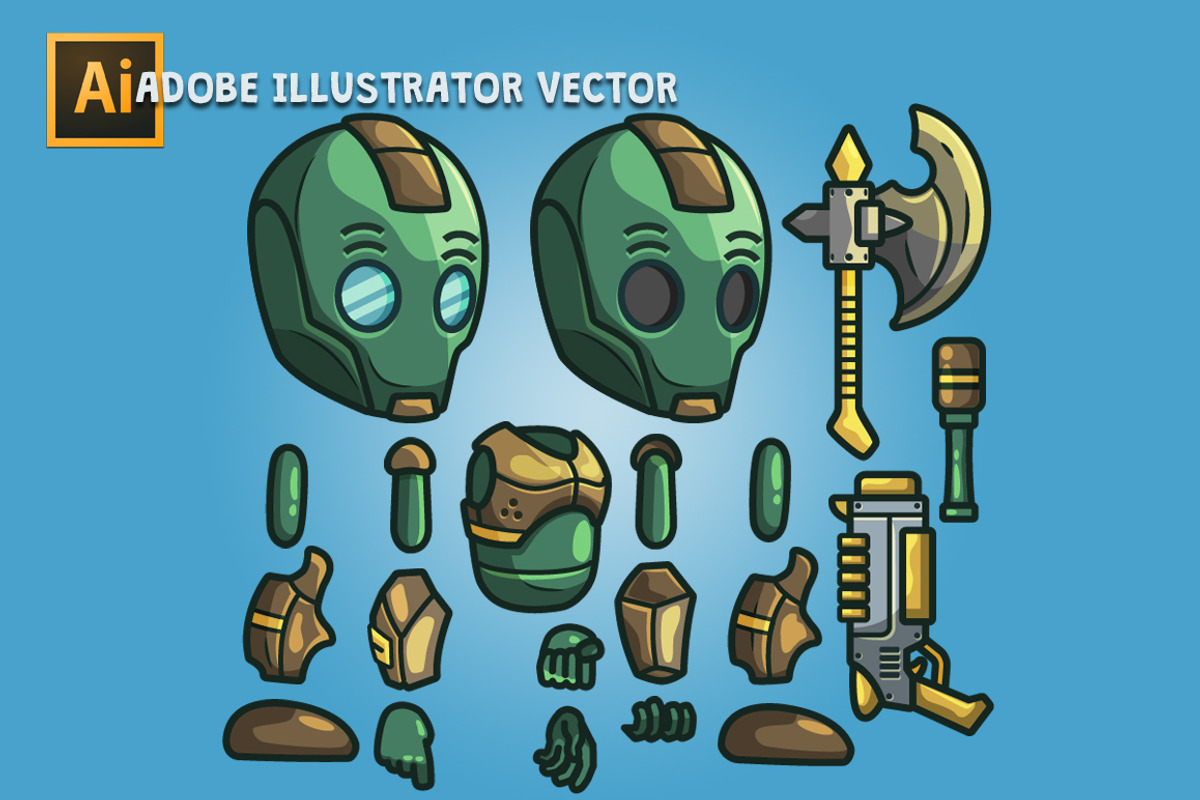 Evil Bot, an Illustration by tokegameart (Photo 3 of 4)