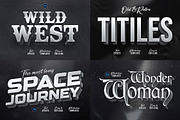 Vintage Movie Title Effects Bundle, a Design Template by Andrew Skoch Design (Thumbnail 6 of 14)